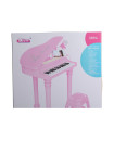 Piano With Stand And Chair - Pink